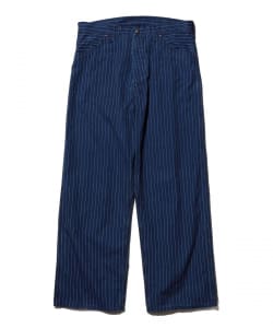 Painter Pants Indigo Discharge Print