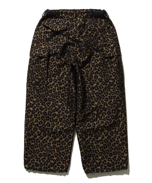 MIL Over 6 Pocketts Leopard Jacquard