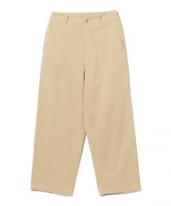 KAPTAIN SUNSHINE / Cotton Drill Wide Pants