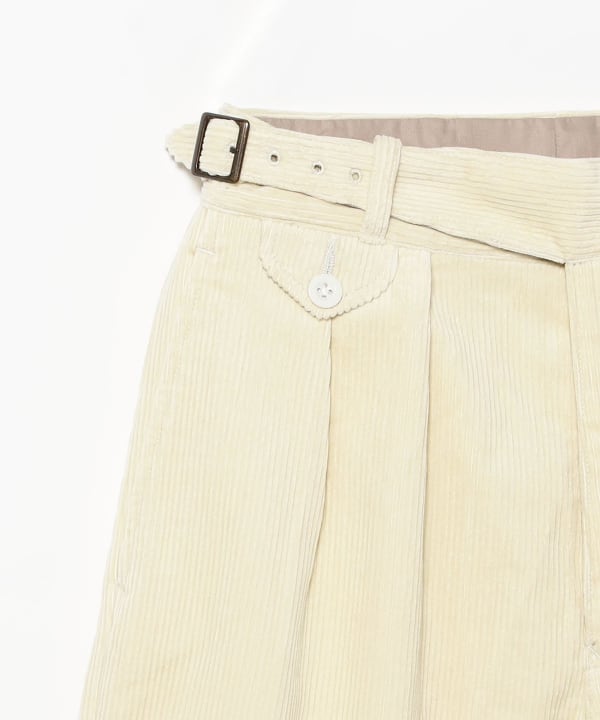 KENNETH FIELD / Gurkha Trousers Ⅲ 8w Corduroy