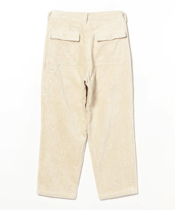 ts(s) / Fatigue Pants - Boa Fleece Cotton Twill Cloth