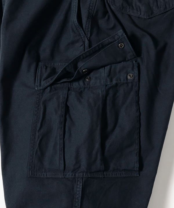 sage de cret / Cotton Linen Back Sateen M51 Tapered Pants