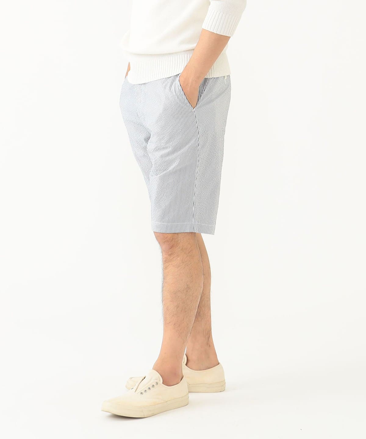 BEAMS PLUS（ビームス プラス）IVY Shorts Coolmax (R) Seersucker