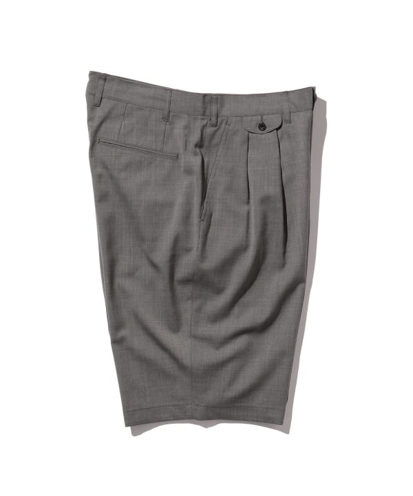 BEAMS PLUS（ビームス プラス）BEAMS PLUS / 2 Pleats Shorts Wool 