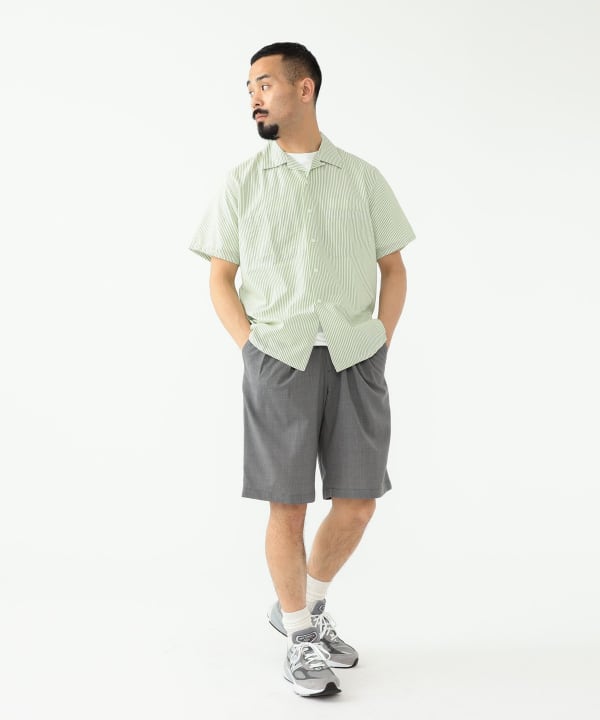 BEAMS PLUS（ビームス プラス）BEAMS PLUS / 2 Pleats Shorts Wool 