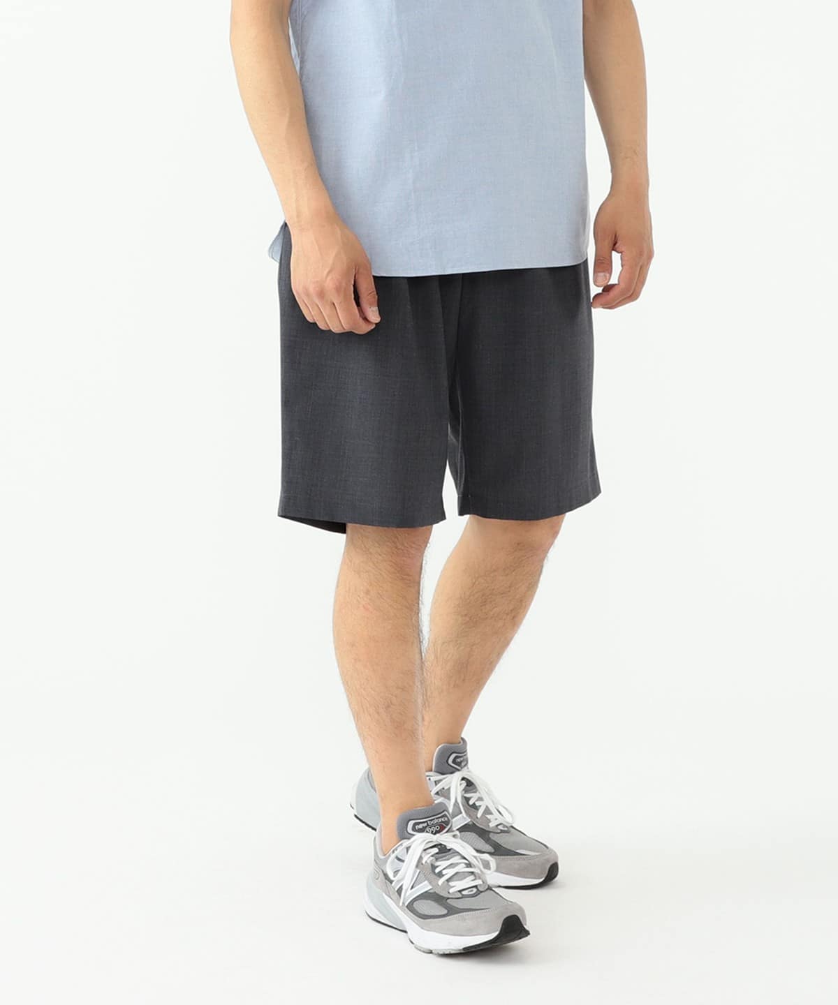 BEAMS PLUS（ビームス プラス）2 Pleats Shorts Wool Tropical（パンツ