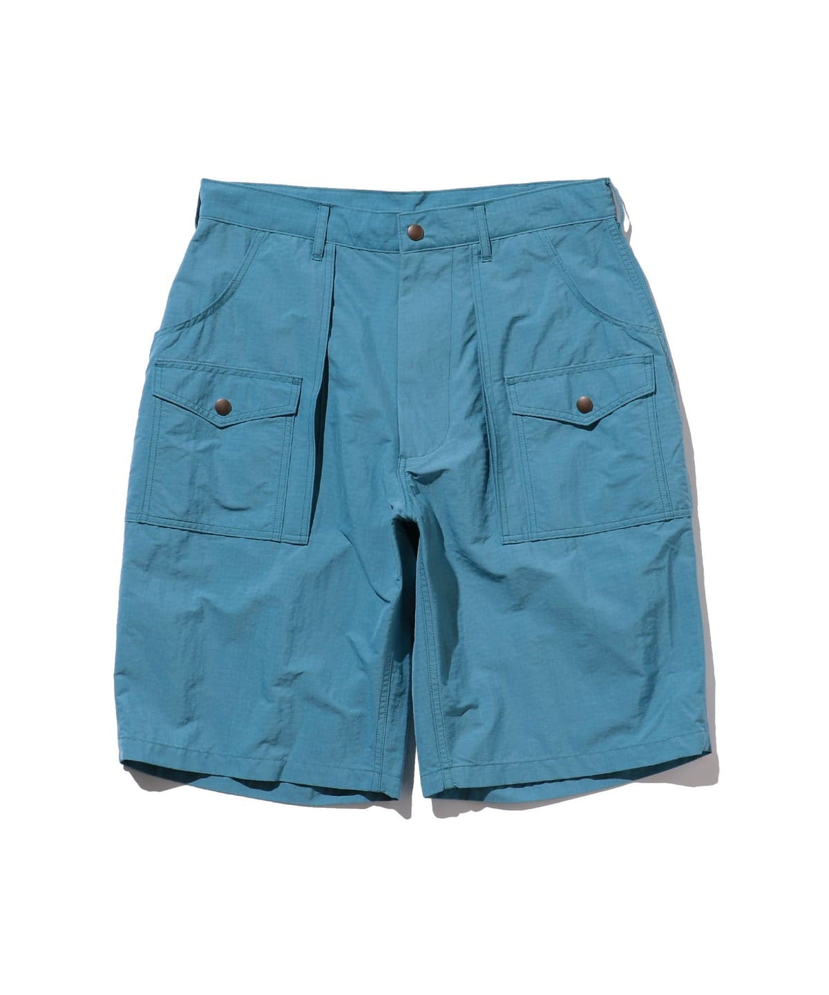 ナイロン リップストップ ブッシュ ショーツ パンツ MEN SAX XL ナイロン リップストップ ブッシュ ショーツ パンツ MEN SAX XL