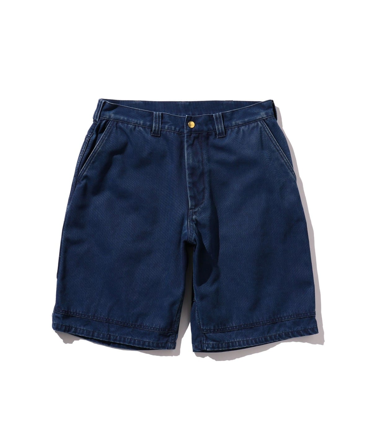 強撚コットン オックスフォード ロガー ショーツ パンツ MEN INDIGO XL 強撚コットン オックスフォード ロガー ショーツ パンツ MEN INDIGO XL