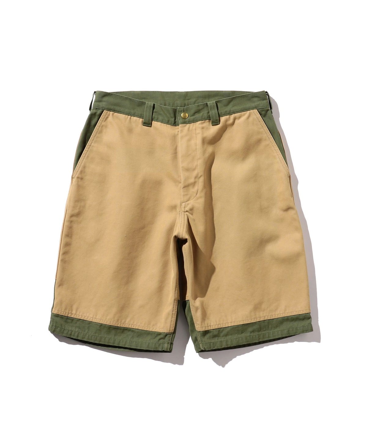 強撚コットン オックスフォード ロガー ショーツ パンツ MEN PANEL S 強撚コットン オックスフォード ロガー ショーツ パンツ MEN PANEL S