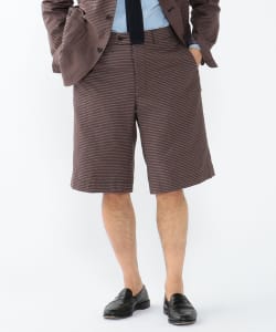 ts(s) / Double Horizontal Stripe Straight Shorts