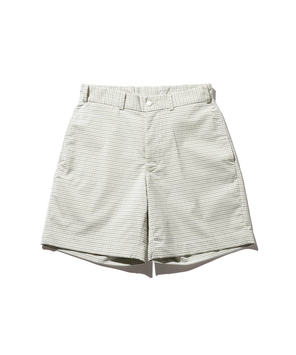 プレーンフロント タッタソールチェック ショーツ パンツ MEN GREEN L プレーンフロント タッタソールチェック ショーツ パンツ MEN GREEN L