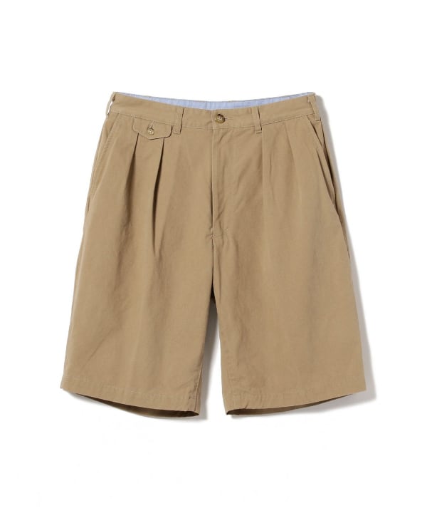 BEAMS PLUS（ビームス プラス）BEAMS PLUS / 2 Pleats Shorts Twill