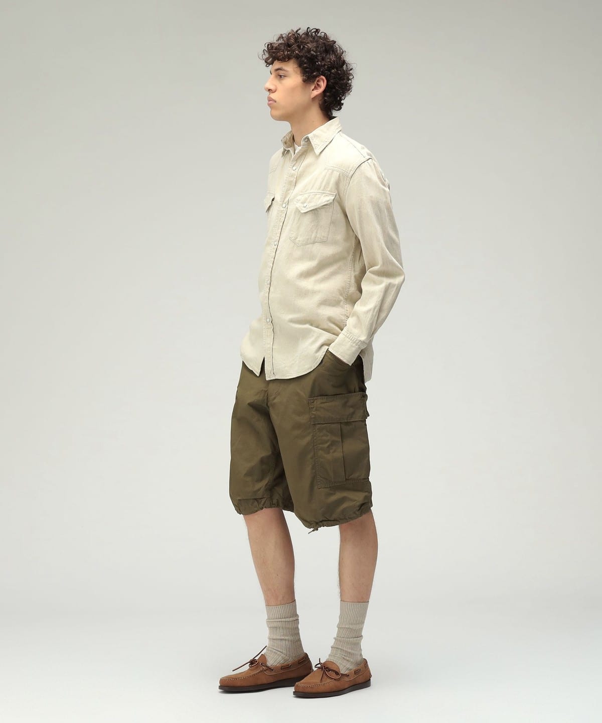 BEAMS PLUS（ビームス プラス）MIL 6 Pocket 80/3 Ripstop（パンツ