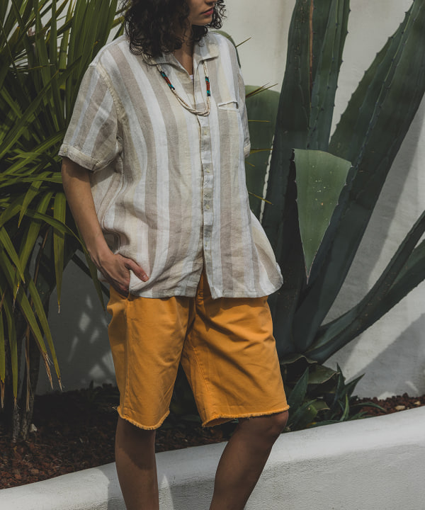 BEAMS PLUS（ビームス プラス）Plain Front Shorts Cut-Off