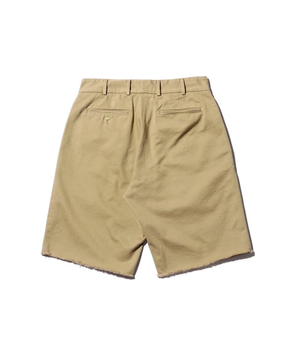 BEAMS PLUS（ビームス プラス）Plain Front Shorts Cut-Off