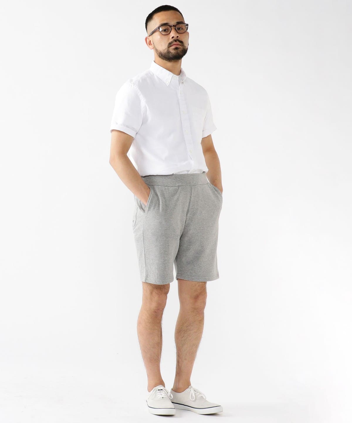 LOOPWHEELER × BEAMS PLUS別注 迷彩柄 ショートパンツ L BEAMS PLUS（ビームス プラス）【別注】LOOPWHEELER / Extra Light