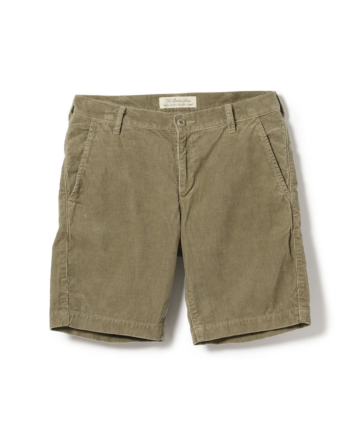 �y�ʒ��zREMI RELIEF ���~�����[�t / Corduroy Shorts �p���c MEN OLIVE XL