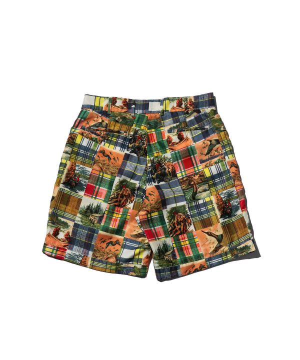BEAMS PLUS(ビームス プラス)Plain Front Shorts Jacquard BEAMS PLUS(ビームス プラス)Plain Front Shorts Jacquard