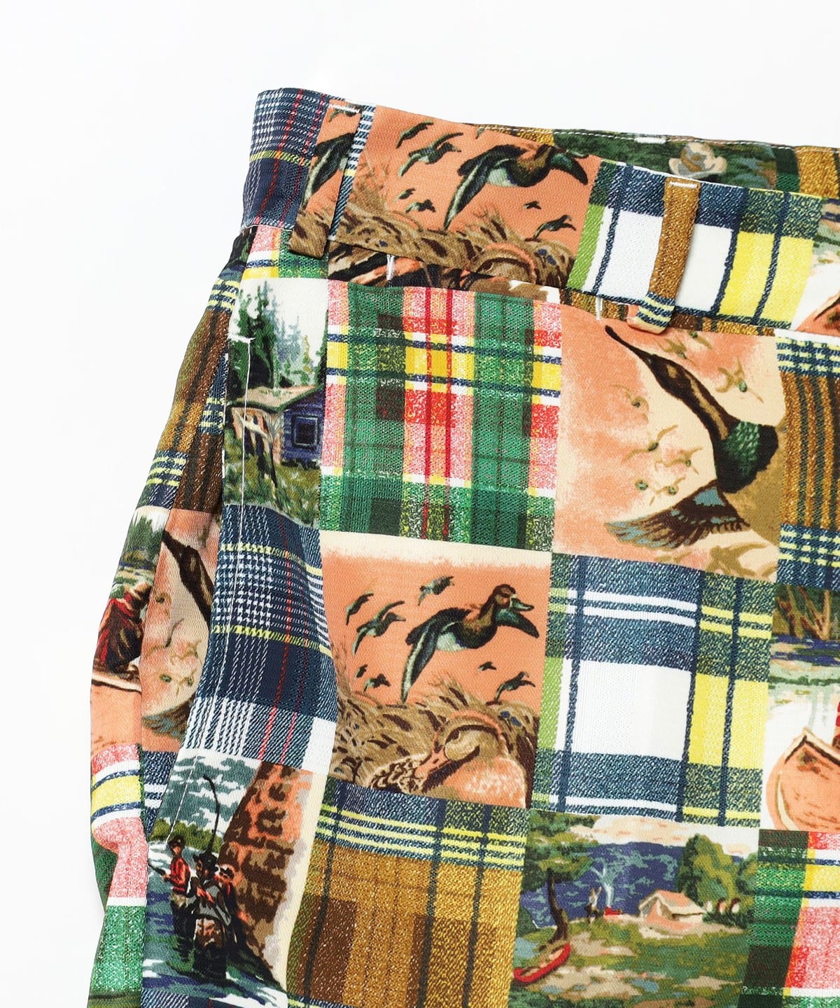 BEAMS PLUS（ビームス プラス）Plain Front Shorts Jacquard