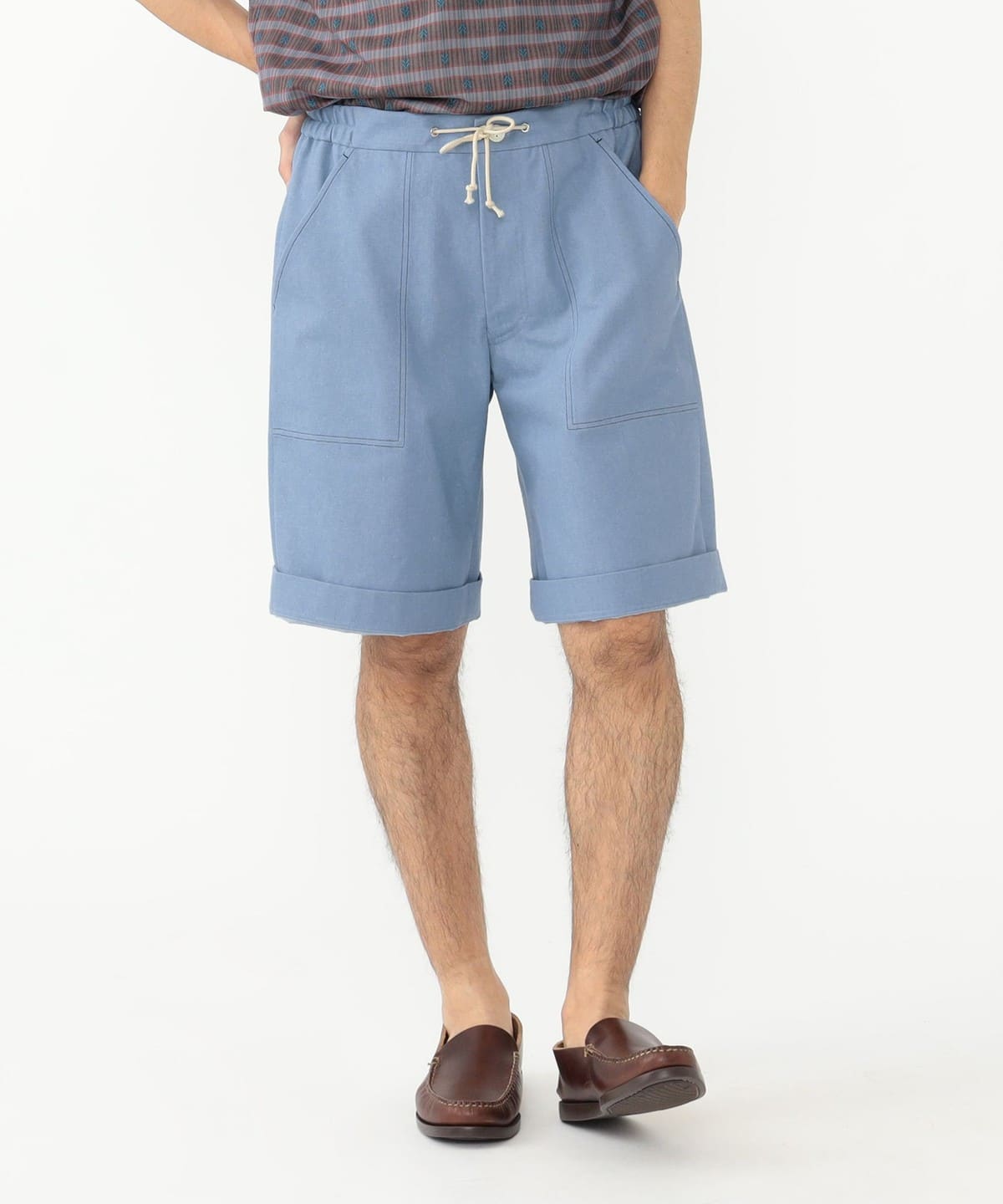 BEAMS PLUS（ビームス プラス）【別注】TUBE / Easy Wide Denim Shorts