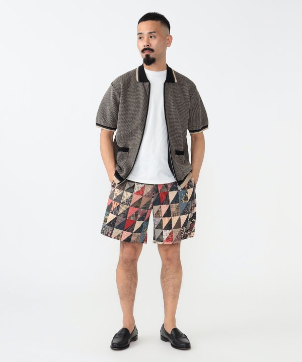 BEAMS PLUS（ビームス プラス）Plain Front Shorts Polyester