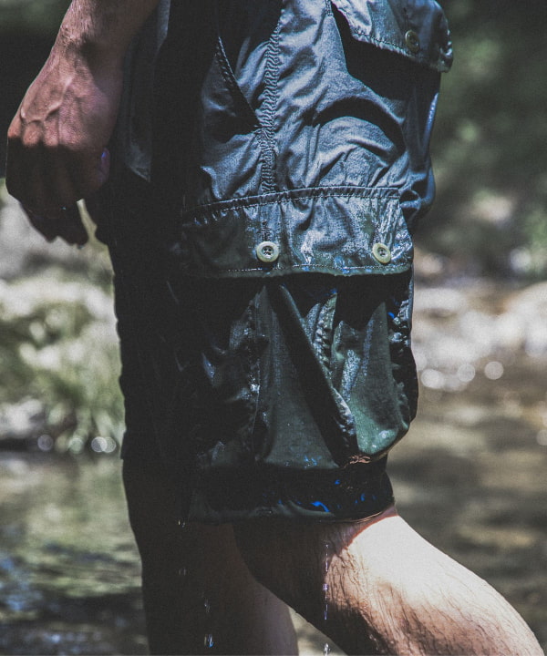 sage de cret × BEAMS PLUS Cargo Short BEAMS PLUS(ビームス プラス)【別注】sage de cret / 2Way Mil