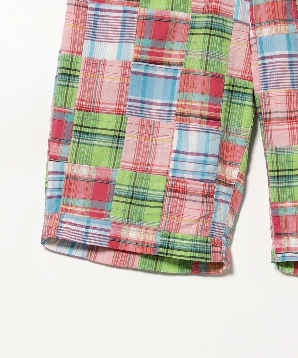 BEAMS PLUS（ビームス プラス）Easy Shorts Patchwork Madras（パンツ
