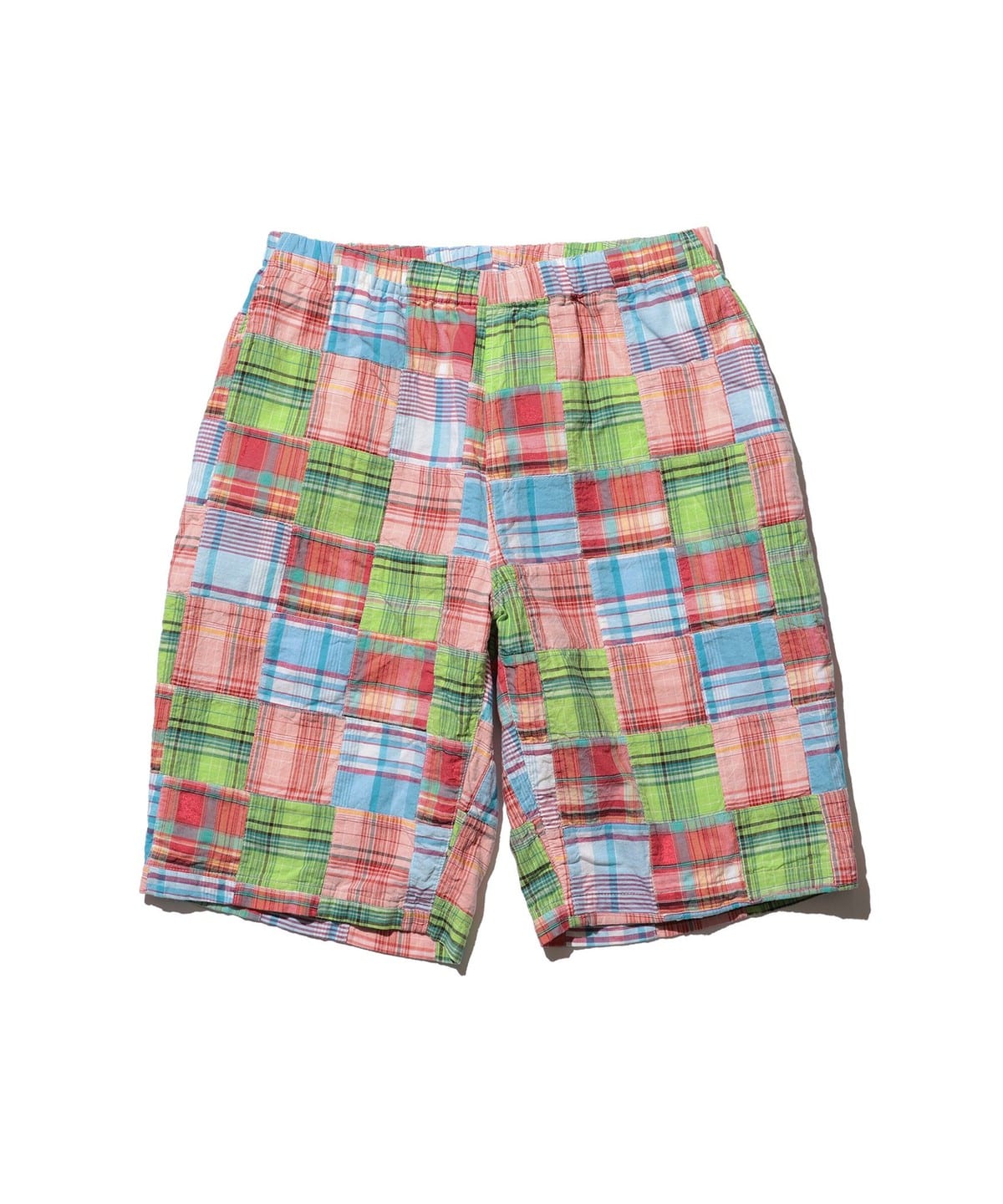 Easy Shorts Patchwork Madras