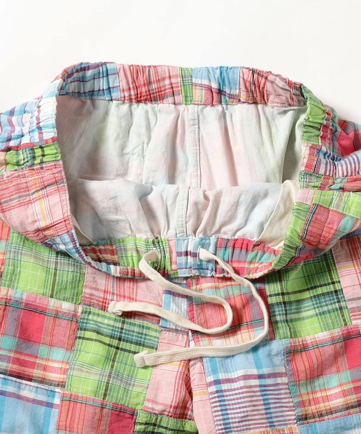 ビームスプラス　マドラスパッチワークパンツ BEAMS PLUS（ビームスプラス）の「BEAMS PLUS / パッチワーク