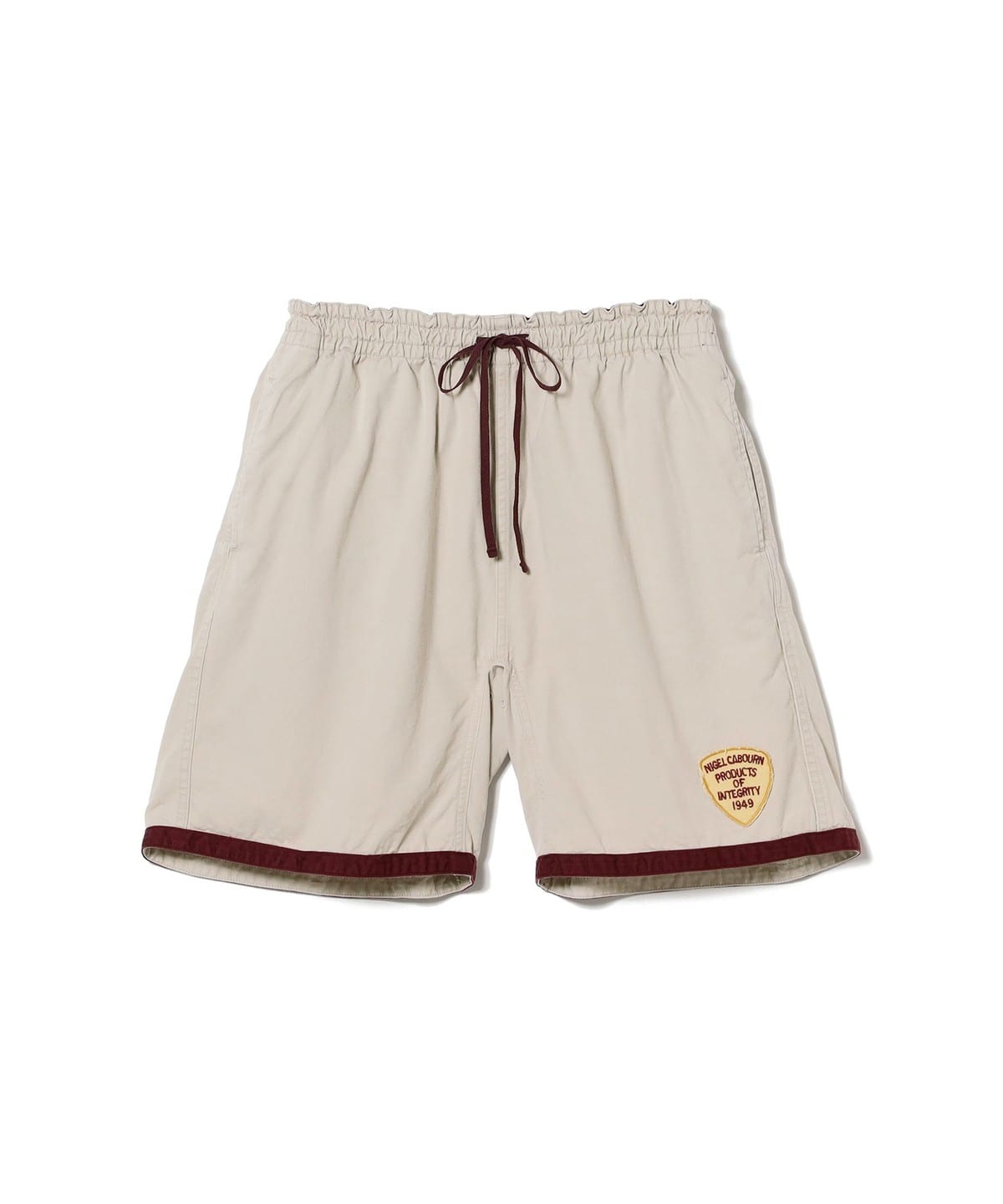 NIGEL CABOURN ナイジェルケーボン / RUGGER SHORT - PIGMENT FADE パンツ MEN アイボリー 32 NIGEL CABOURN ナイジェルケーボン / RUGGER SHORT - PIGMENT FADE パンツ MEN アイボリー 32