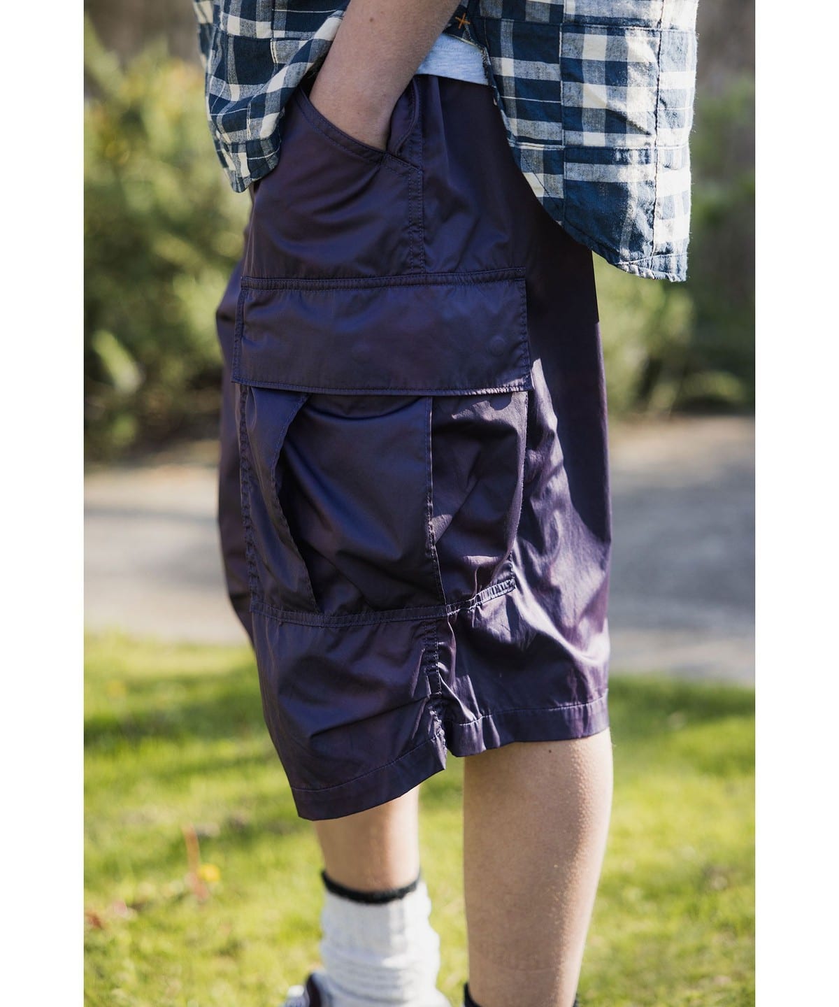 BEAMS PLUS（ビームス プラス）Beach 6 Pocket Shorts NYCO Twill