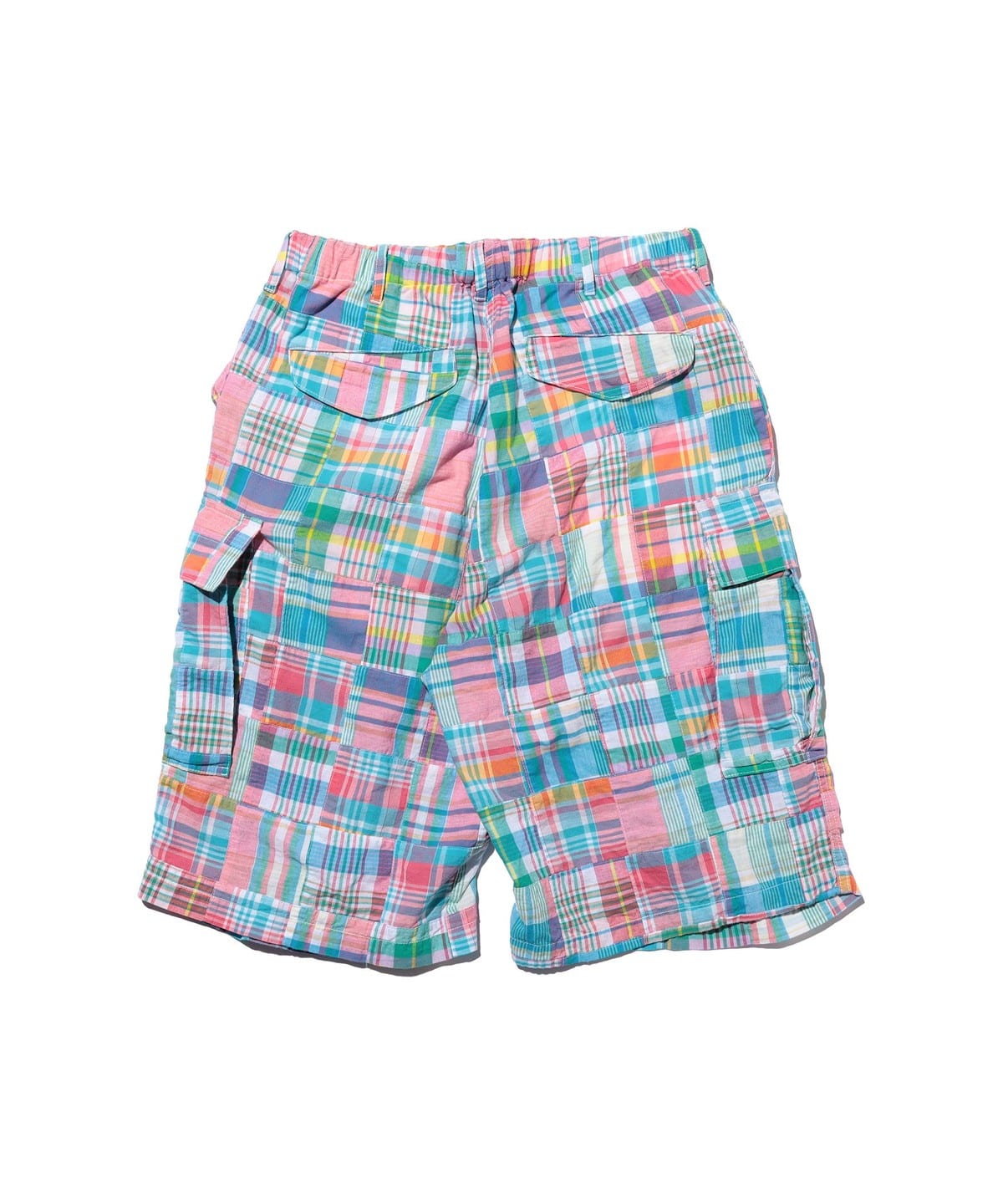 BEAMS PLUSマドラスパッチワークショーツ RRL SUPREME SSZ BEAMS PLUS（ビームス プラス）Beach 6 Pocket Shorts Patchwork
