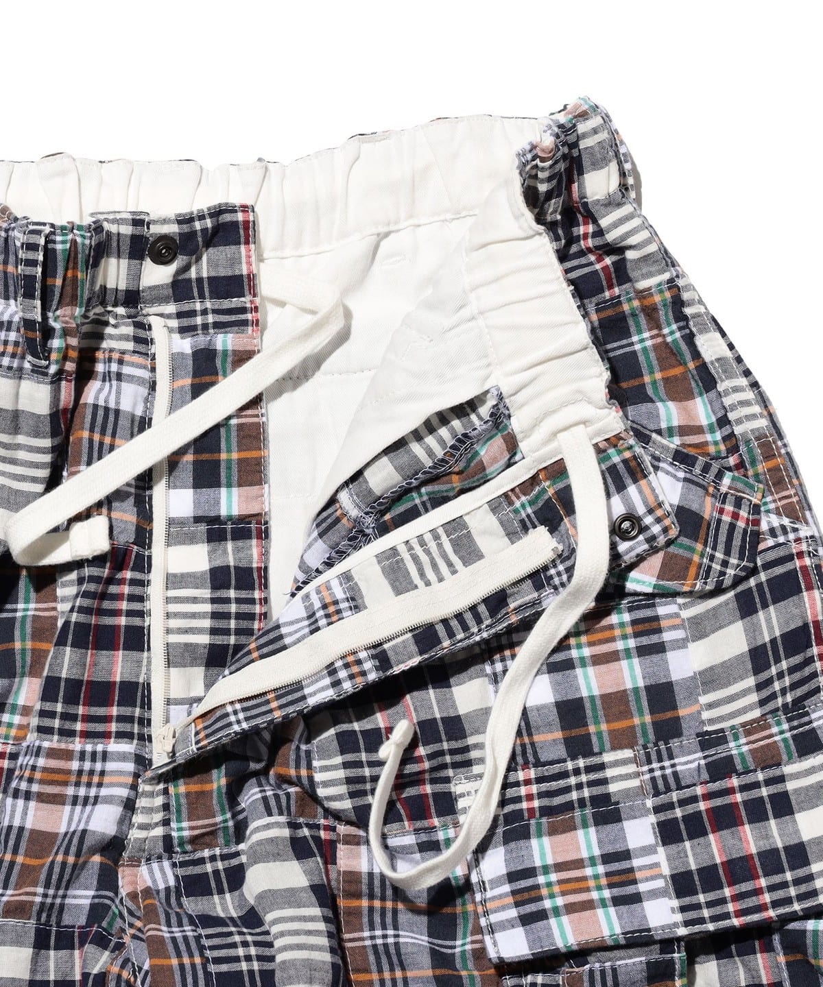 BEAMS PLUS（ビームス プラス）Beach 6 Pocket Shorts Patchwork