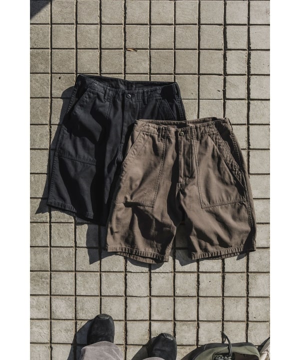 BEAMS PLUS（ビームス プラス）MIL Utility Shorts Reversed Sateen
