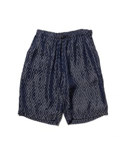 Easy Shorts Cupro Diamond Pattern