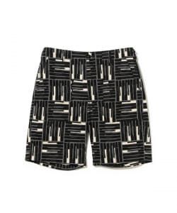 ENGINEERED GARMENTS / FATIGUE SHORT - COTTON TILE PRINT CANVAS