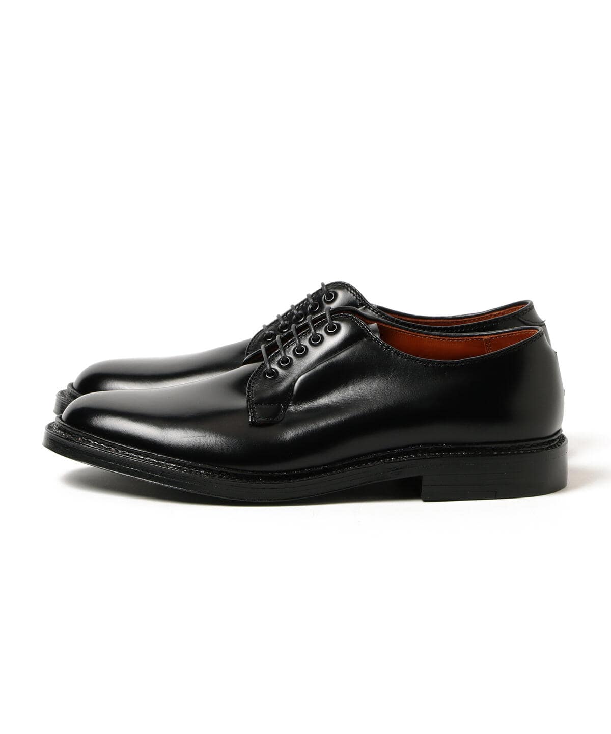 ALDEN �I�[���f�� × BEAMS PLUS / �ʒ� Plane Toe Oxford Black Calf �V���[�Y MEN BLACK 7.5
