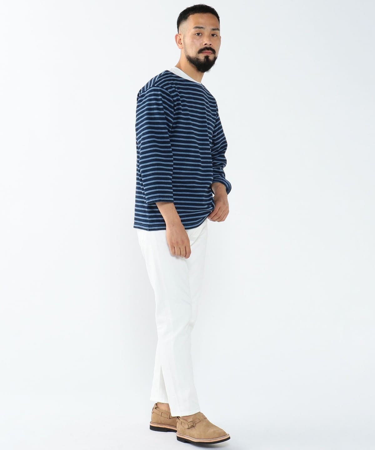 BEAMS PLUS（ビームス プラス）【別注】MOTO / HORSE BUTT SLIP-ON