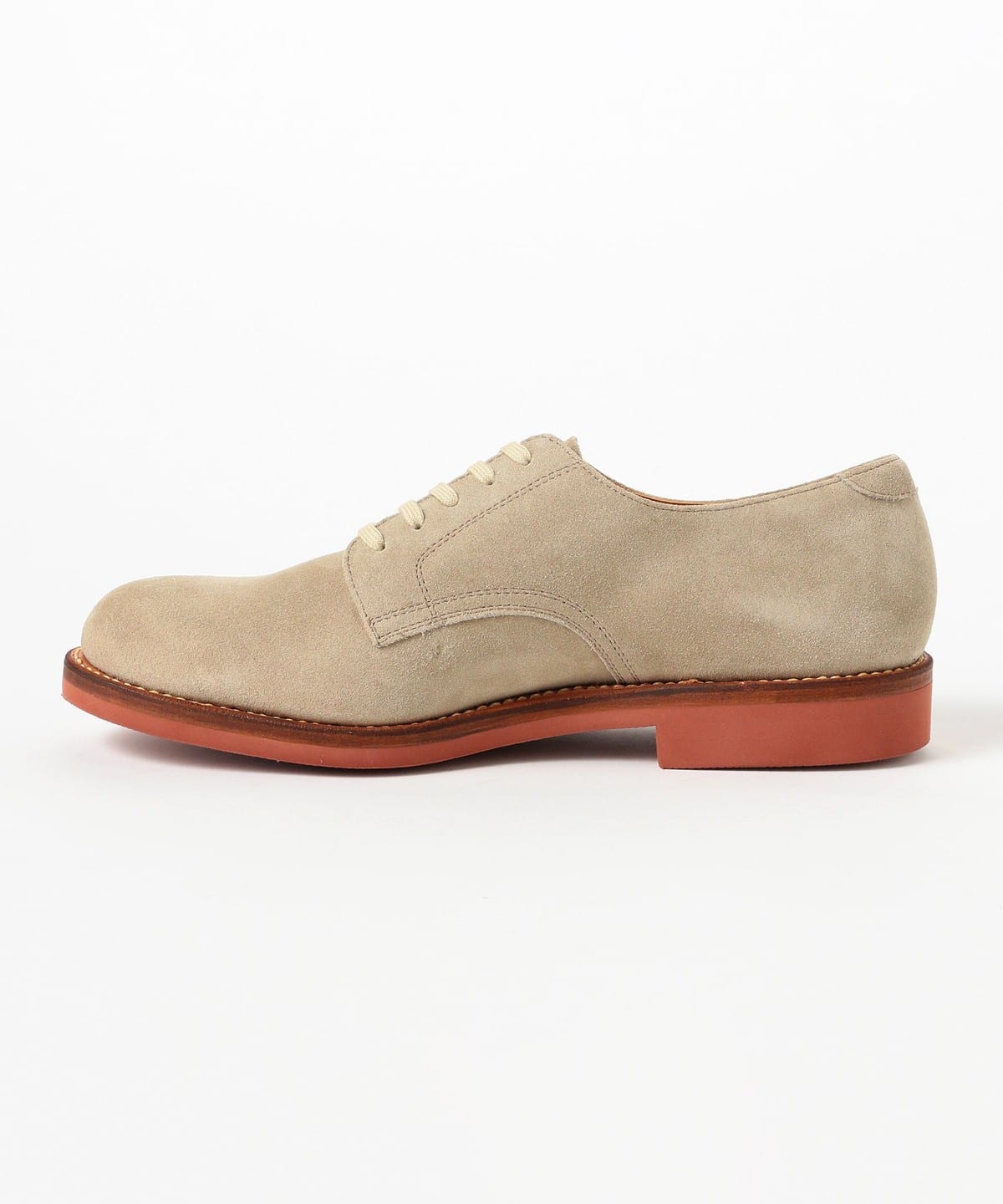 ★ハス★ダーティーバックス BEAMS+PLUS ベージュ スエード BEAMS PLUS（ビームス プラス）Oxford Shoes Suede（シューズ レザー