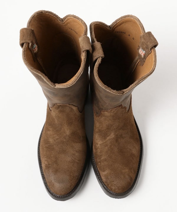 RRL & CO ブラウンウエスタンブーツ 楽天市場】【送料無料!!】RRL ダブルアールエル レザー