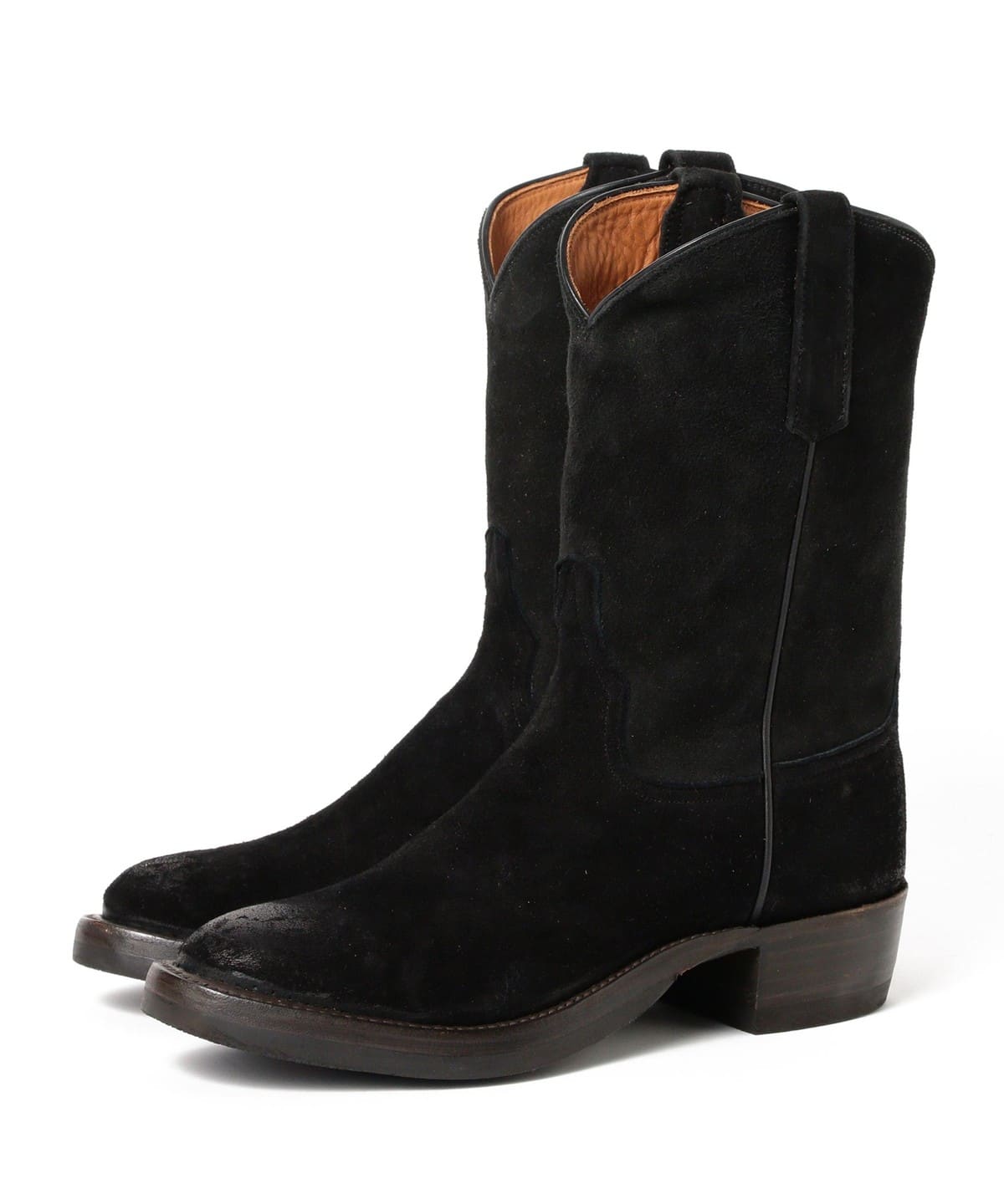 RRL ダブルアールエル / Roughout Suede Boot シューズ MEN 001 BLACK 8.5 RRL ダブルアールエル / Roughout Suede Boot シューズ MEN 001 BLACK 8.5