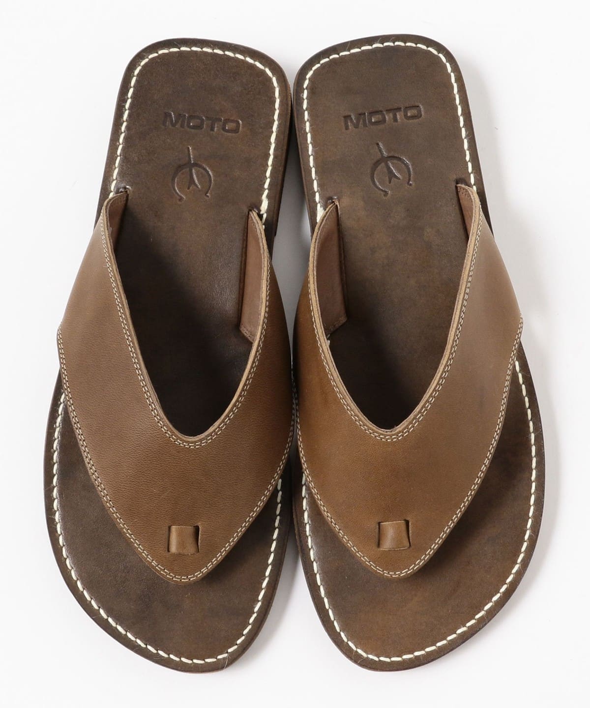 BEAMS PLUS×MOTO HORSE BUTT THONG SANDALS BEAMS PLUS (BEAMS PLUS) [Special order] MOTO / HORSE BUTT THONG