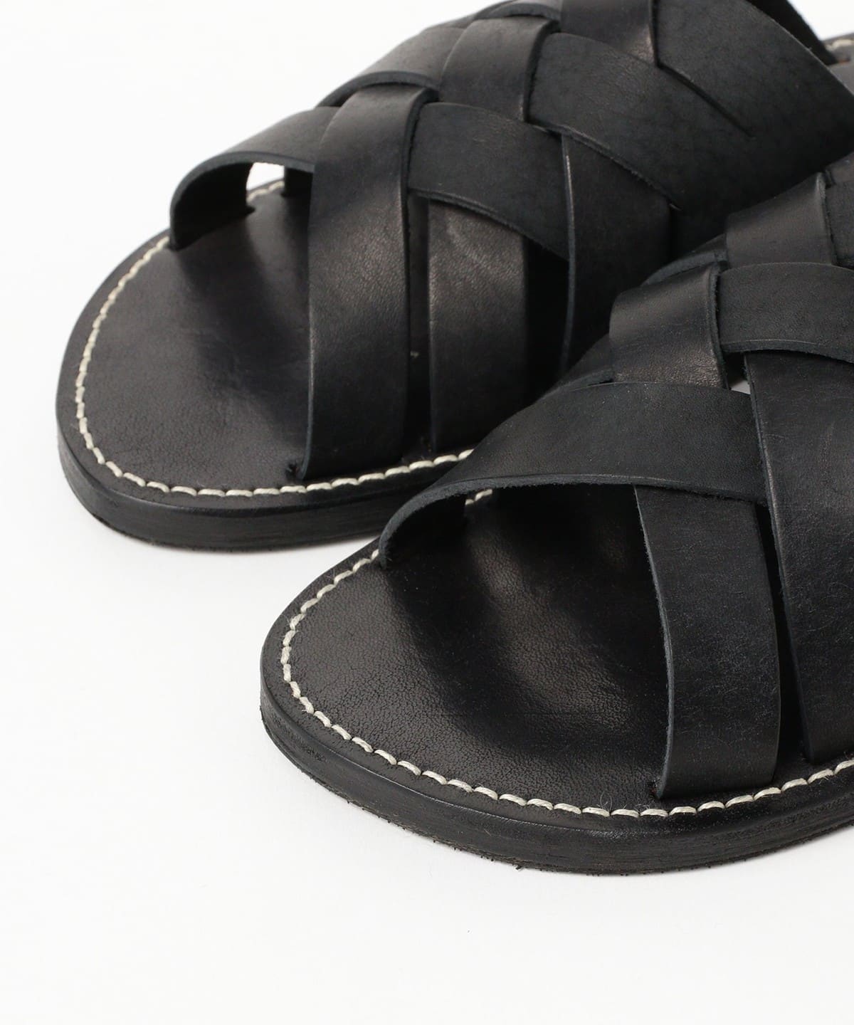 BEAMS PLUS（ビームス プラス）【別注】MOTO / CROSS STRAP SANDAL