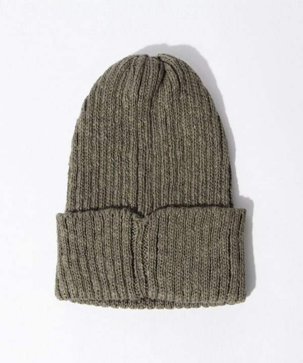 BEAMS PLUS（ビームス プラス）Watch Cap Linen（帽子 ニット