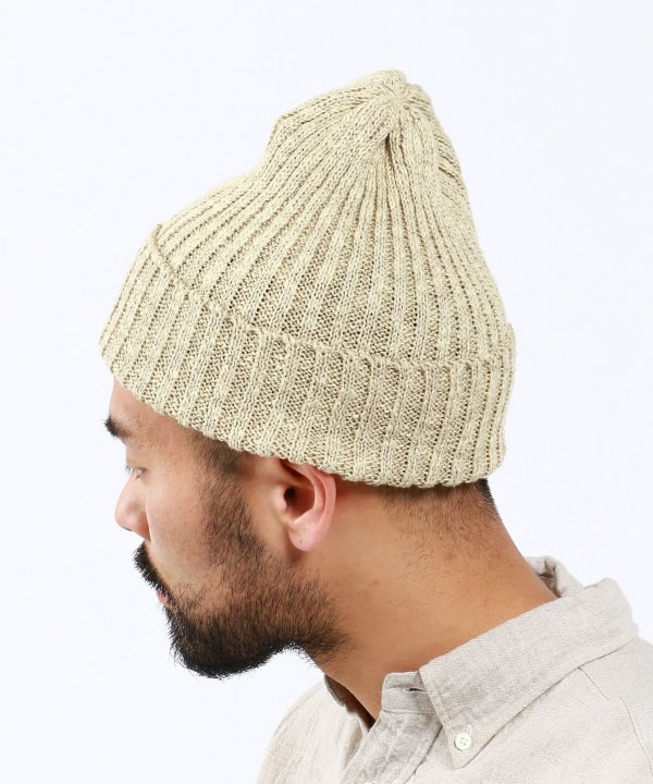 BEAMS PLUS（ビームス プラス）Watch Cap Linen（帽子 ニットキャップ）通販｜BEAMS