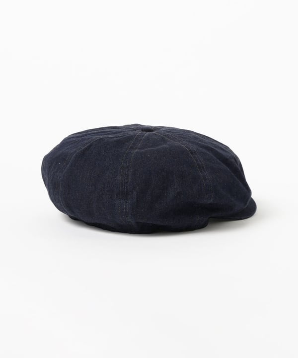 BEAMS PLUS（ビームス プラス）RRL / Indigo Denim Newsboy Cap