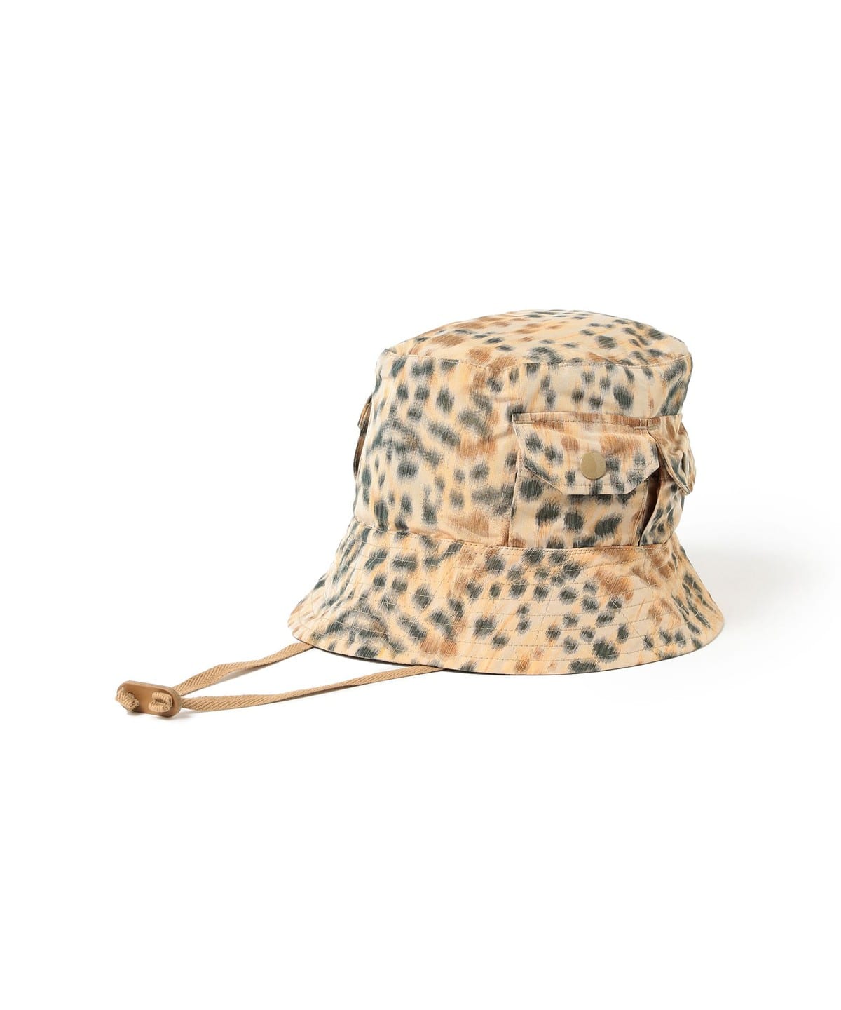 ENGINEERED GARMENTS エンジニアド ガーメンツ / EXPLORER HAT - LEOPARD PRINT 帽子 MEN Brown M ENGINEERED GARMENTS エンジニアド ガーメンツ / EXPLORER HAT - LEOPARD PRINT 帽子 MEN Brown M