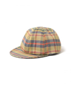 NIGEL CABOURN / ENGINEER CAP - RAMIE POLY CHECK