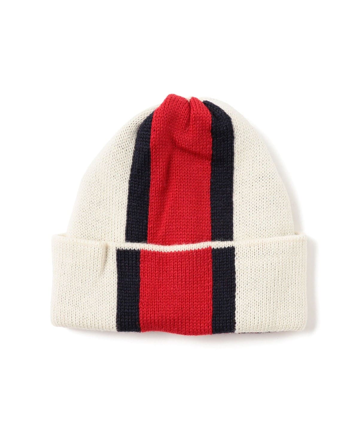 Wool Watch Cap Jacquard Stripe 帽子 MEN WHITE ONE SIZE Wool Watch Cap Jacquard Stripe 帽子 MEN WHITE ONE SIZE