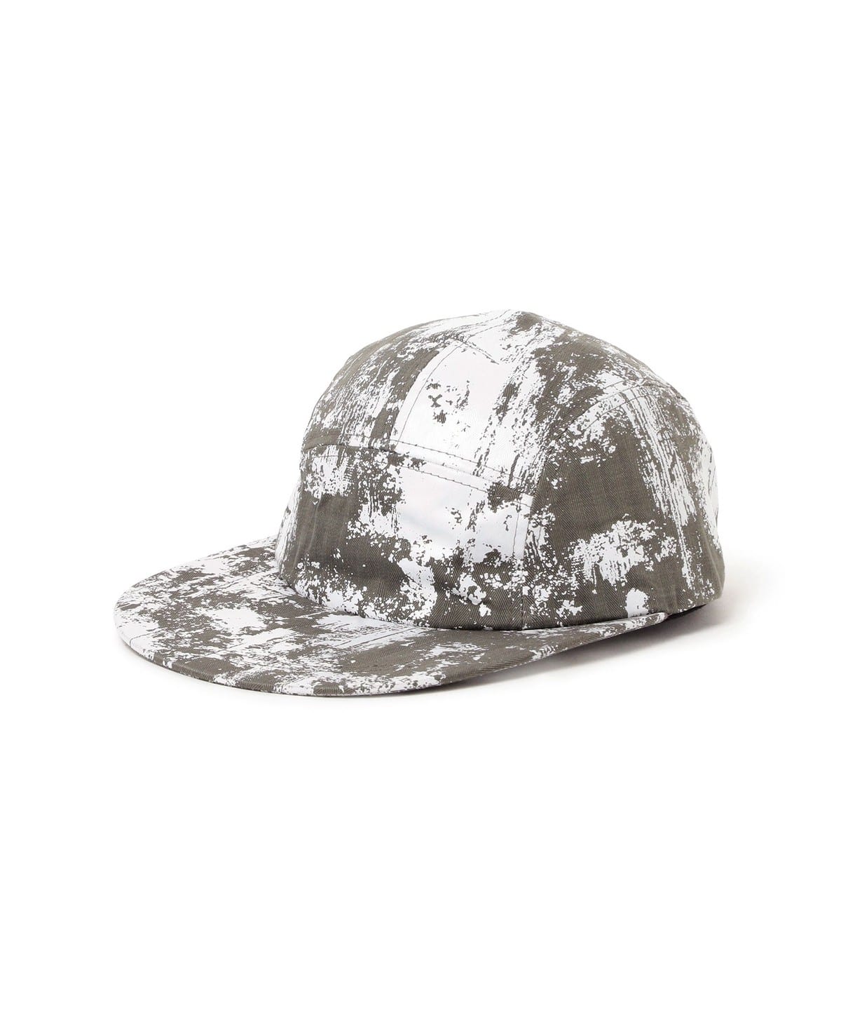 5PNL Long bill Cap Herringbone on Paint Print 帽子 MEN OLIVE ONE SIZE 5PNL Long bill Cap Herringbone on Paint Print 帽子 MEN OLIVE ONE SIZE